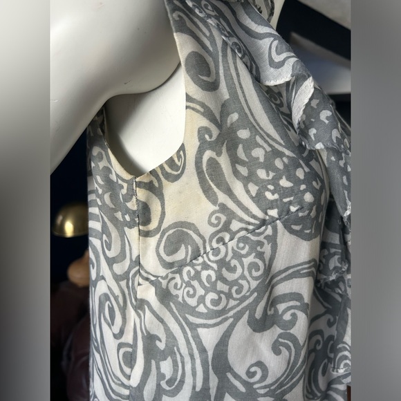 Vintage Union made ruffled dress AS IS - Picture 7 of 10